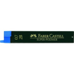 Lec Mina Creion Faber-castell 0.7mm 2b 12/set Fc120702