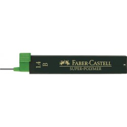 Lec Mina Creion Faber-castell 1.4mm B 12/set Fc121411