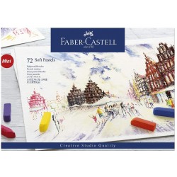 Lec Pasteluri Cretate Soft Mini 72/set Faber-castell Fc128272