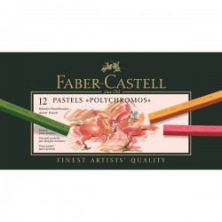 Lec Pasteluri Cretate Polychromos Faber-castell 12/set Fc128512