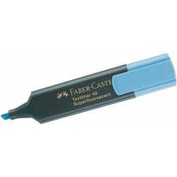 Lec Textmarker Faber-castell Albastru Superfluorescent Fc154851
