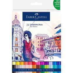 Lec Marker Solubil Faber-castell Goldfaber 24/set Fc164624 Candy Shop