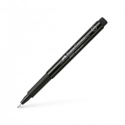 Lec Pitt Artist Pen 0.3 Faber-castell S Black Fc167199