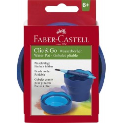 Lec Pahar Pictura Faber-castell Click&go Albastru Fc181510