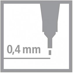 Stabilo Liner Point 88 0.4mm Verde Frunza 88/43 0358843a