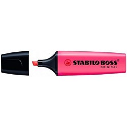 Textmarker Stabilo Boss Rosu Neon 0357040a