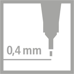 Liner Stabilo Point 88 0.4mm 20 Culori/set 0358820-03