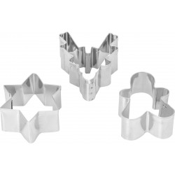 Kp Forme Metal 3/set 4-5cm Craciun 2154225