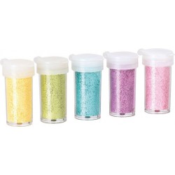 Kp Glitter Mix Pastel 5/set 8105488