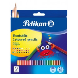He Creioane Colorate 24/set Pelikan 700122