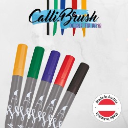 Online Carioca Tip Pensula 2 Capete Calli.brush Classic 5/set 19077