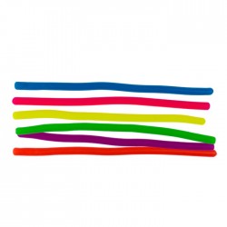 Blu Cordon Elastic 28cm Diverse Culori Neon 12/0913