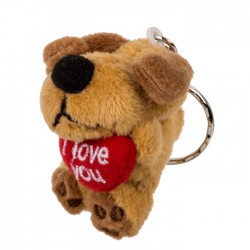 Blu Breloc Metalic Jucarii Plush 6cm I Love You Diverse Modele 63/0096