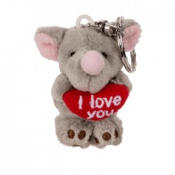 Blu Breloc Metalic Jucarii Plush 6cm I Love You Diverse Modele 63/0096