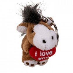 Blu Breloc Metalic Jucarii Plush 6cm I Love You Diverse Modele 63/0096