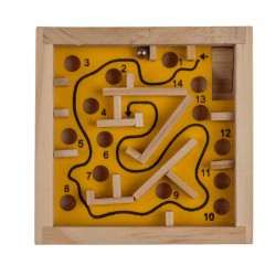 Blu Joc Din Lemn 9*9cm Labirint Diverse Modele 76/6178