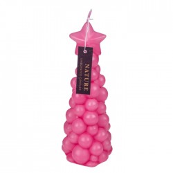 Blu Lumanare Craciun 7*18cm Bubble X-mas Tree Culori Asortate 939152