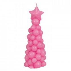 Blu Lumanare Craciun 7*18cm Bubble X-mas Tree Culori Asortate 939152