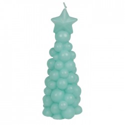 Blu Lumanare Craciun 7*18cm Bubble X-mas Tree Culori Asortate 939152