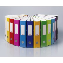 Br Biblioraft A4 5cm Pp Wave Color Code Rosu 2043523