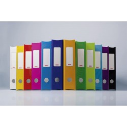 Br Biblioraft A4 5cm Pp Wave Color Code Rosu 2043523