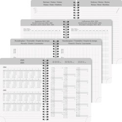 Br Agenda Scolara Spira A5 Pp Datata Zilnic 2024-2025 Cu Elastic Little Plants 72055045