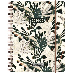 Br Agenda Scolara Spira A6 Pp Datata Saptamanal 2024-2025 Cu Elastic Little Plants 71855045