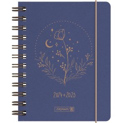 Br Agenda Scolara Spira A6 Datata Zilnic 2024-2025 Cu Elastic Moon Flower 71775025