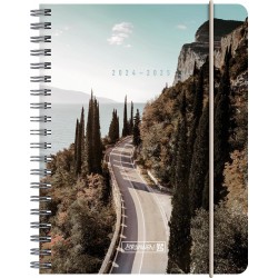 Br Agenda Scolara Spira A6 Pp Datata Saptamanal 2024-2025 Cu Elastic Roadtrip 71855185