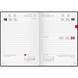 Br Agenda Datata Zilnic Artistico A6 2025 Negru 73610905