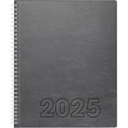 Br Agenda Datata Saptamanal 2025 Manager Wt7 21*26 Coperta Soft Argintiu 76164845