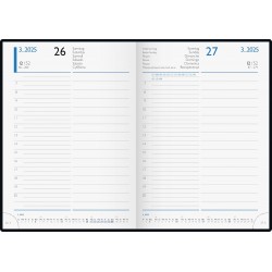 Br Agenda Datata Zilnic Brunnen A5 2025 Coperta Carton Canepa 79863015