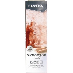 Fil Set De Schite Lyra Rembrandt 6/set 2041060 Cutie Metal