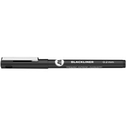 Scr Blackliner 0,2mm Black Molotow Mlw617