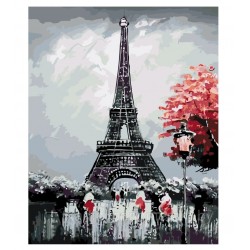 Pen Panza Pictura Pe Numere 40*50cm Yoar-14723 Turnul Eiffel 1142