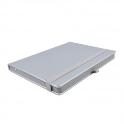 Vj Notes Lux Smith Hc A5 96f Dr Cu Elastic Hardcover Argintiu Perlat 7071