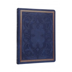 Notes Lux Victoria's Jurnals A5 160f Dr Piele Ecologica Navy Vintage Old Book 8684