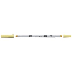 Con Marker Acuarela 2 Capete Tombow Pro Alcool Pale Yellow Abtp-062