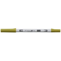 Con Marker Acuarela 2 Capete Tombow Pro Alcool Light Olive Abtp-126