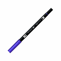 Con Marker Tip Acuarela 2 Capete Tombow Imperial Purple Abt-636