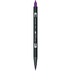 Con Marker Tip Acuarela 2 Capete Tombow Royal Purple Abt-676