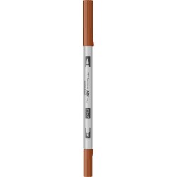 Con Marker Tip Acuarela 2 Capete Tombow Burnt Sienna Abt-947
