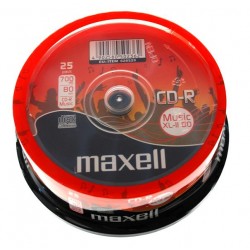 Tec Cd Maxell 25/set Audio 628529