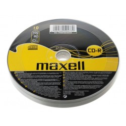 Tec Cd Maxell 10/set Cd-r 624034