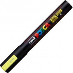 Marker Uni Posca Universal 5m Galben Fluorescent 1.8-2.5 Mm M1458/44318