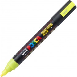 Marker Uni Posca Universal 5m 1.8-2.5 Mm M1458/44318 Galben Fluorescent