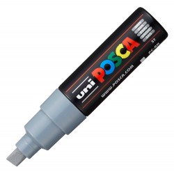 Marker Uni Posca Pc-8k Universal Varf Tesit 8mm Alb M652