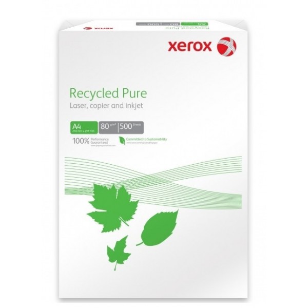 Lec Hartie Xerox Recycled Pure A4 500 Coli/top 80 Gr/m2 3r98104