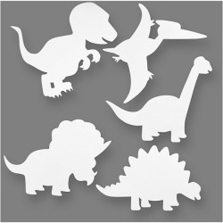 Cc Set Creativ Desen Dinozauri 16/set 5 Modele 95205