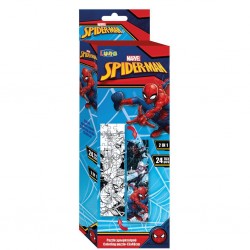 Dia Puzzle De Colorat 24 Piese 13*48cm Spiderman 500924